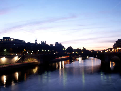 The Seine at dawn